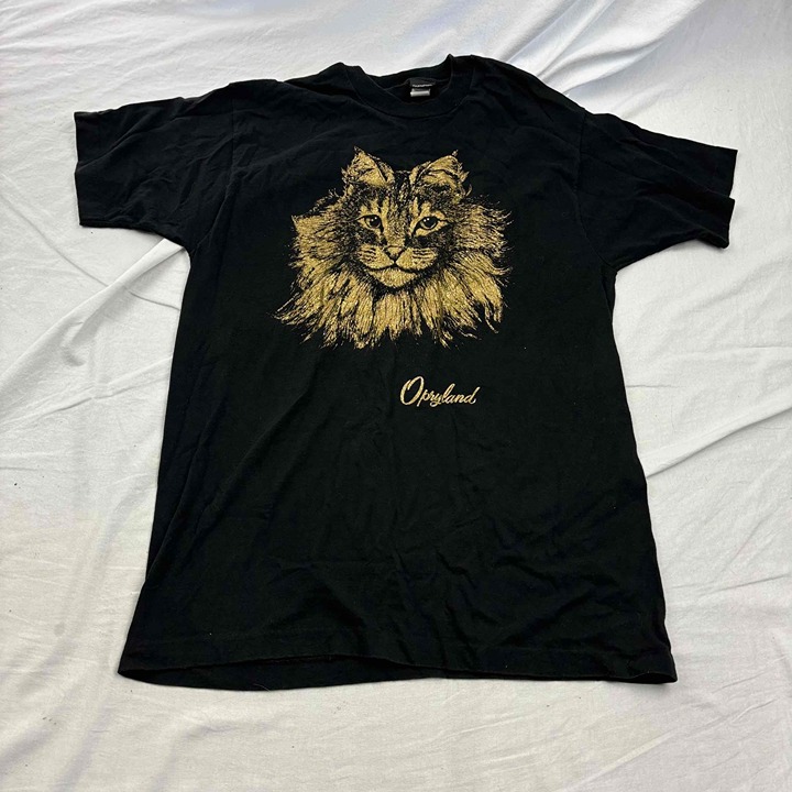 Vintage Opryland Nashville Tn Unisex Graphic T Shirt Black Cat XL