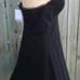 Black Mischka Sophia Eyelet Halter Dress
