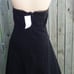 Black Mischka Sophia Eyelet Halter Dress