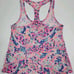 Lilly Pulitzer Luxletic Tropical Print Size Small Racerback Pullover Tank Top
