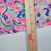 Lilly Pulitzer Luxletic Tropical Print Size Small Racerback Pullover Tank Top