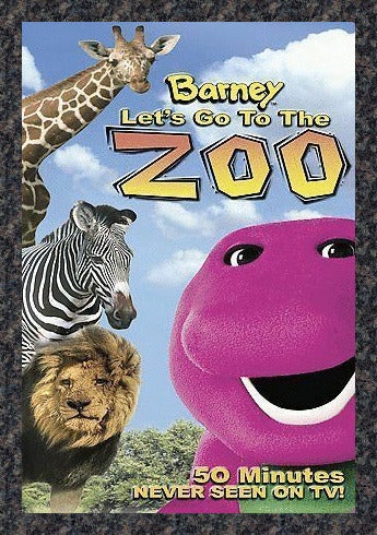 Barney - Lets Go to the Zoo (DVD, 2003) Children's Video brand new sealed