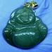 Burmese icy type A jadeite jade pendant.