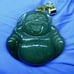 Burmese icy type A jadeite jade pendant.