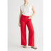 NWT J. Crew Wide-Leg Essential Pant In Red Linen 14