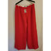 NWT J. Crew Wide-Leg Essential Pant In Red Linen 14
