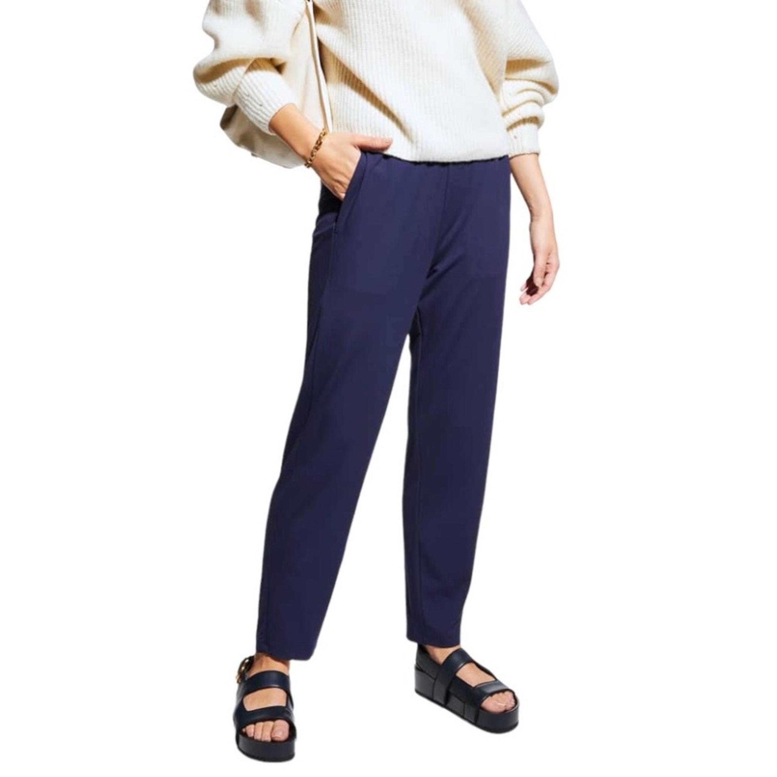 NWT | EILEEN FISHER Lightweight Cropped Jersey Pants | 2X