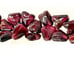Lot of 30 8mm Garnet heart beads. 88