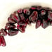 Lot of 30 8mm Garnet heart beads. 88
