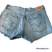 Levi's 501 shorts raw hem 32W