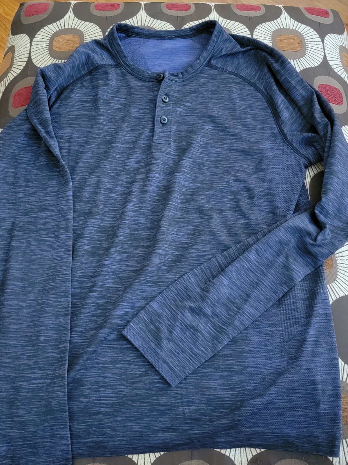 Mens Lululemon Metal Vent Henley Medium