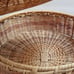 Vintage Asian Wedding 3 Tier Rattan Woven Wicker Bamboo Basket