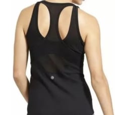 Athleta mesh inversion tank medium black