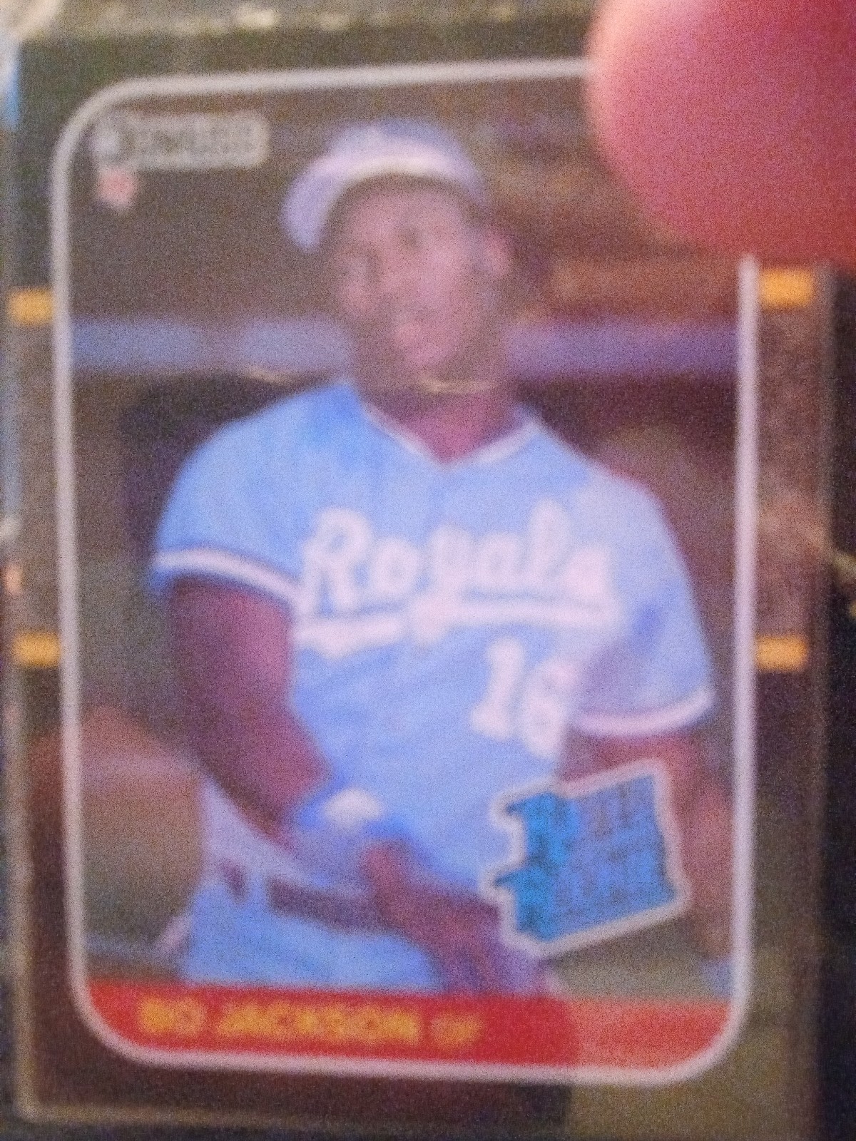 Bo Jackson rookie card card #35 DONRUSS