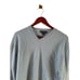Lands End Cashmere V Neck Sweater Light Blue M