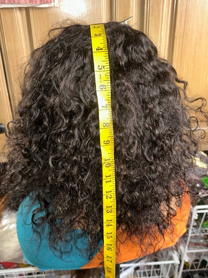 Lot 2652❤️NEW 100% Human Hair Headband 18” Wig for med to small head