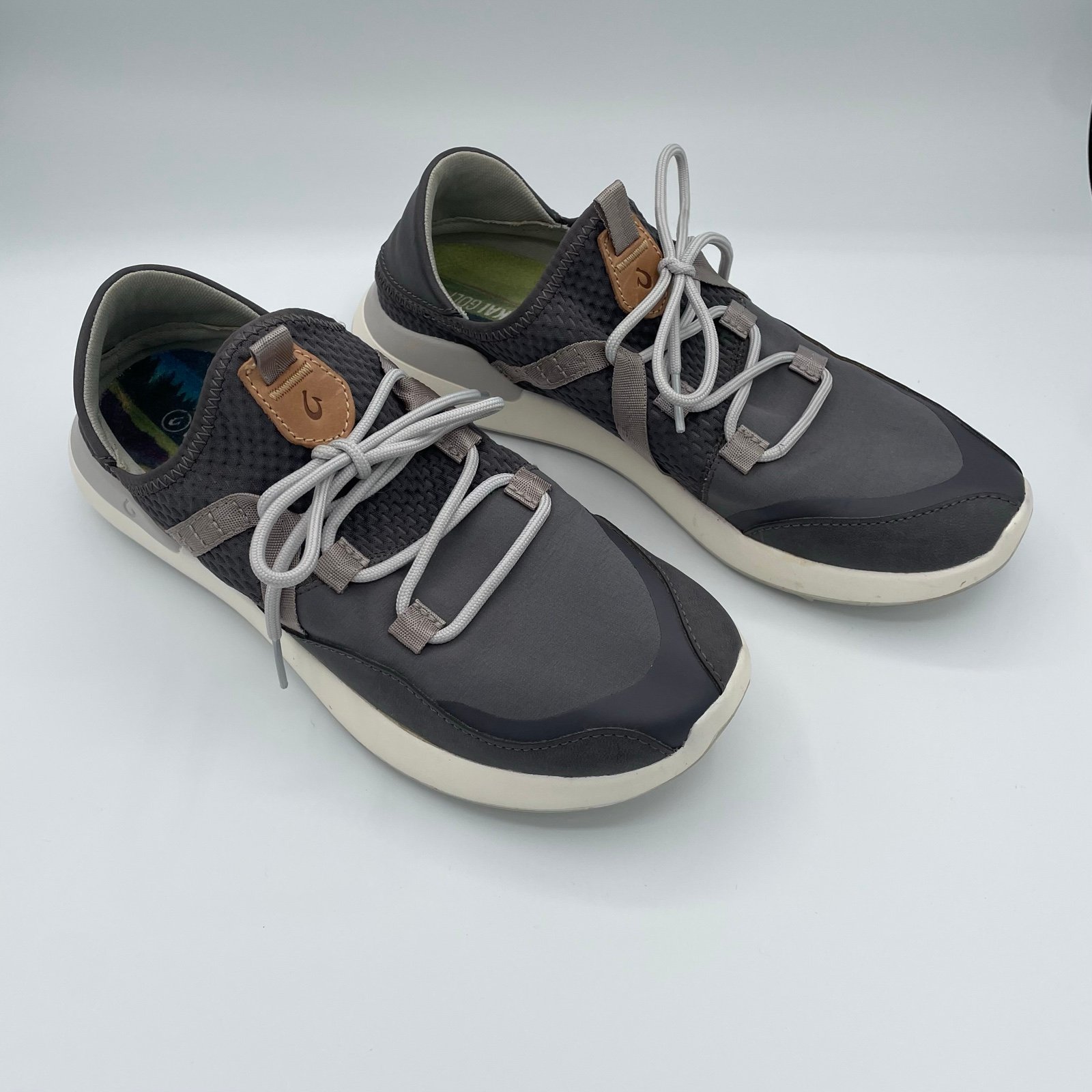 Olukai Golf Shoes Kawela Spikeless Water Stain Resistant Slip On Women 9.5