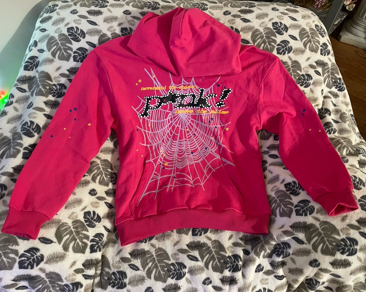 Sp5Der Pink Hoodie