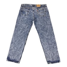 VTG Levis 535 Jeans Mens 40x31 Orange Tab Stonewash Straight 80's Made In USA