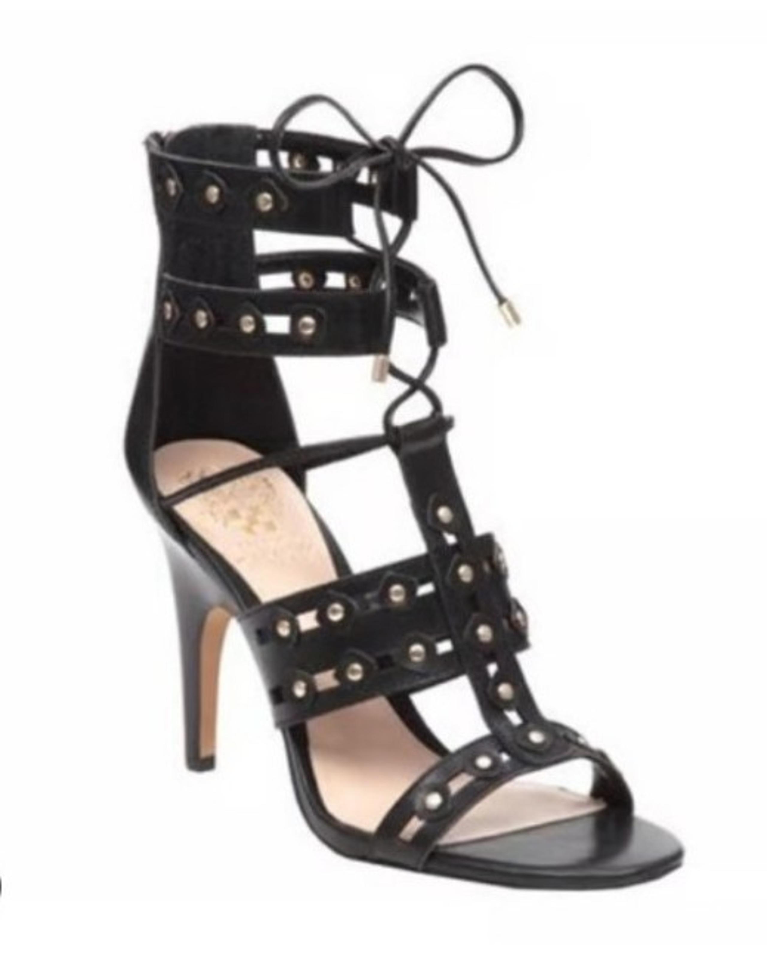 Vince camuto black heels size 7.5 strappy