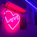 “Love” Heart Wall Sign