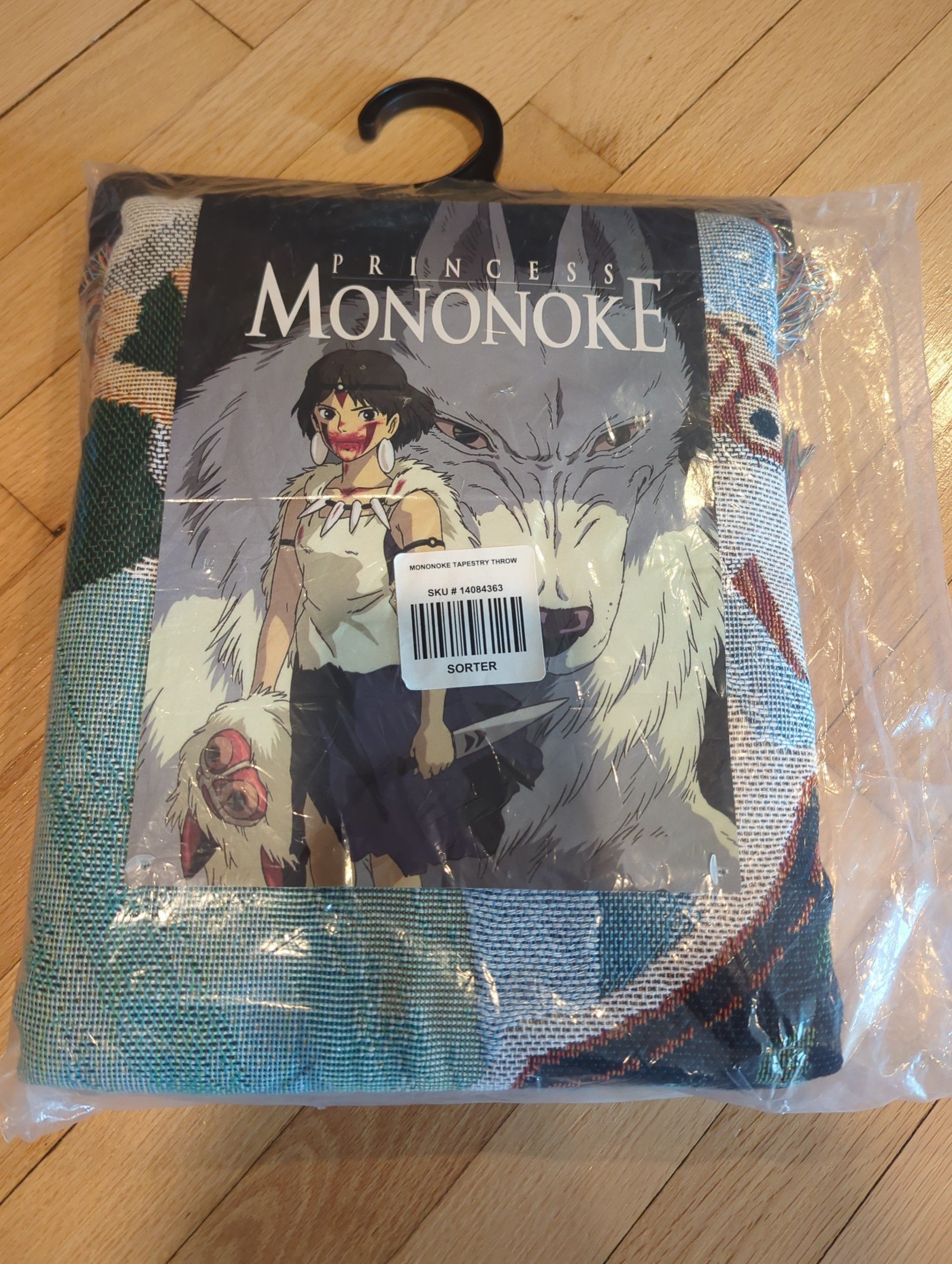 Princess mononoke Woven Blanket 48in x 60in