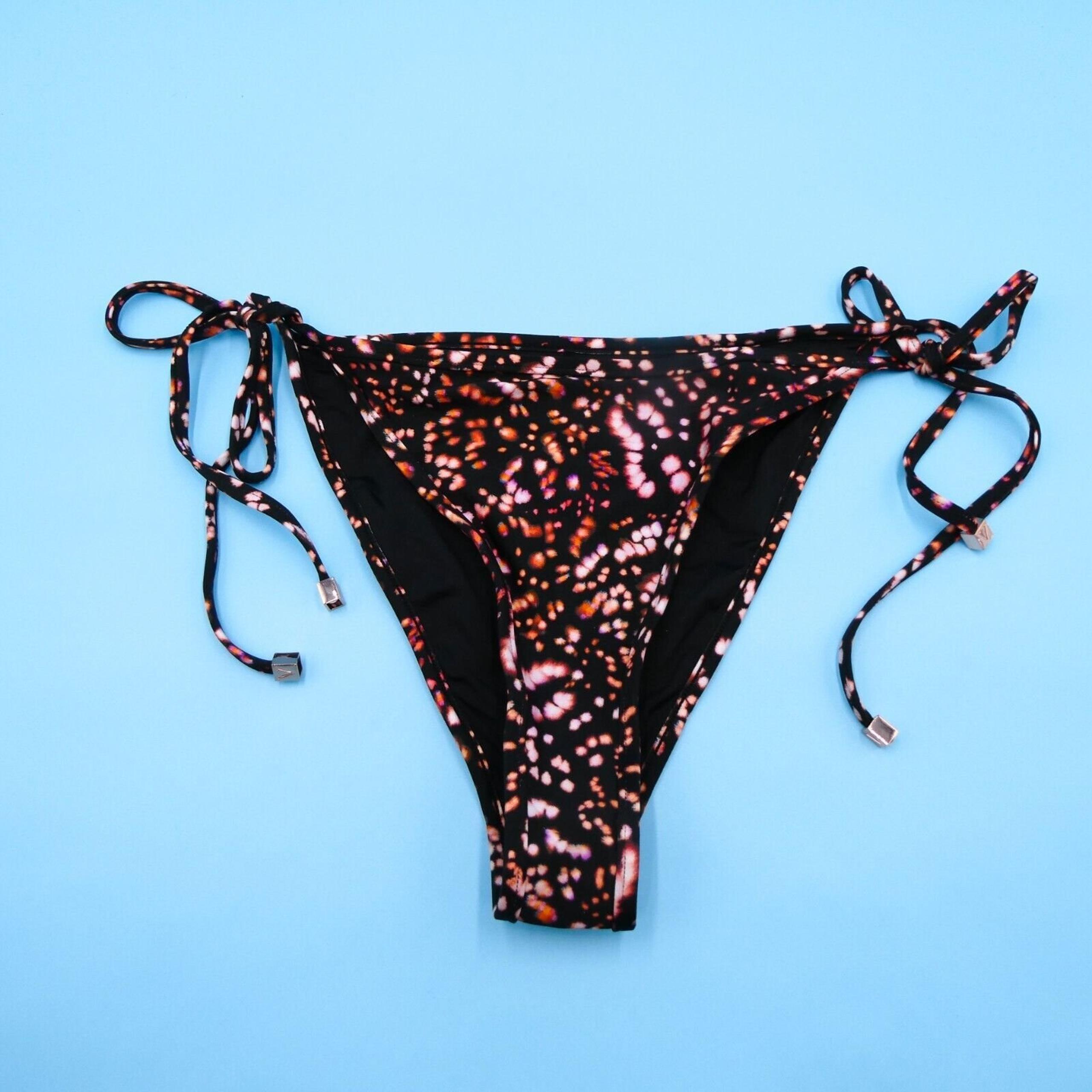Victorias Secret Large Galaxy Print Brazilian Tie Bikini Bottom Swimwear Beach