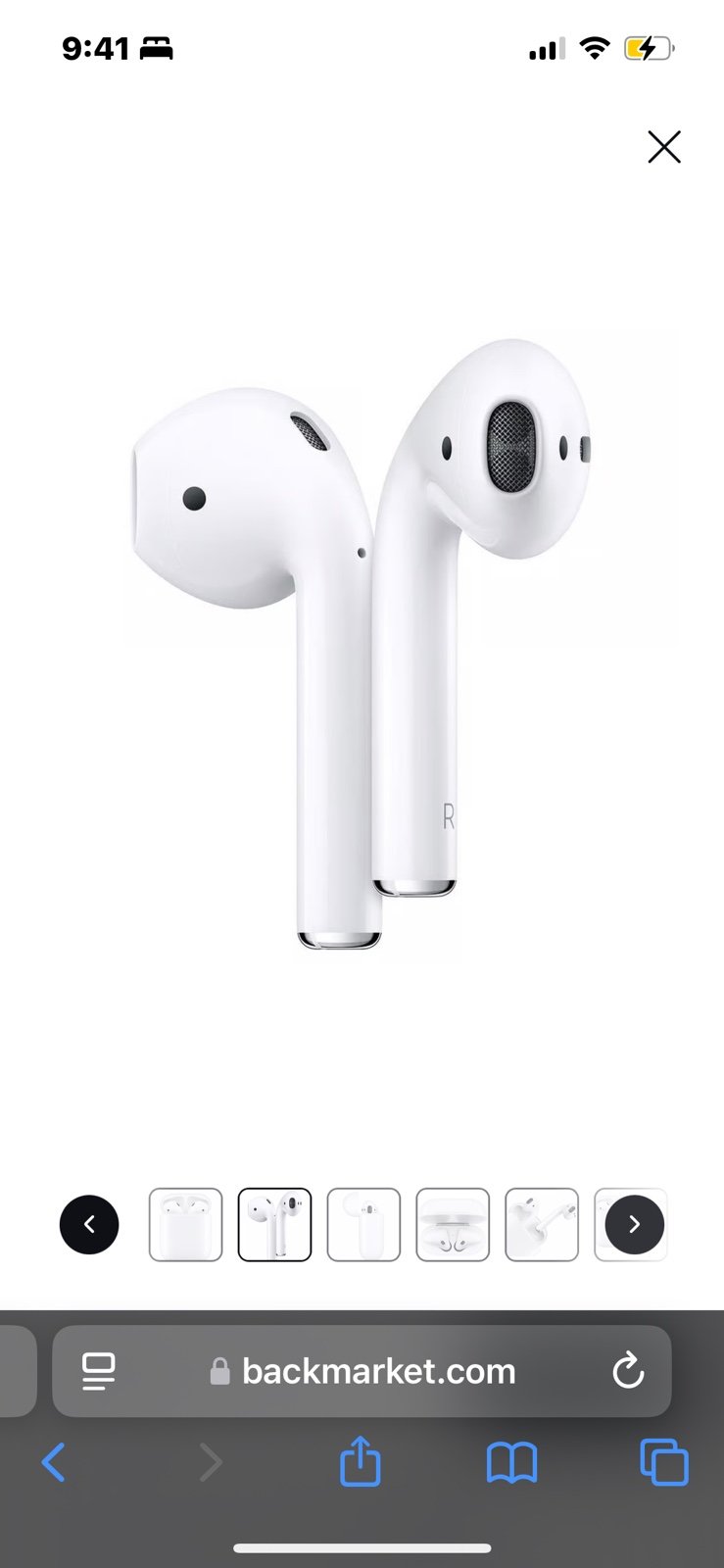 Apple AirPods 2nd gen (2019) - Lightning Charging case