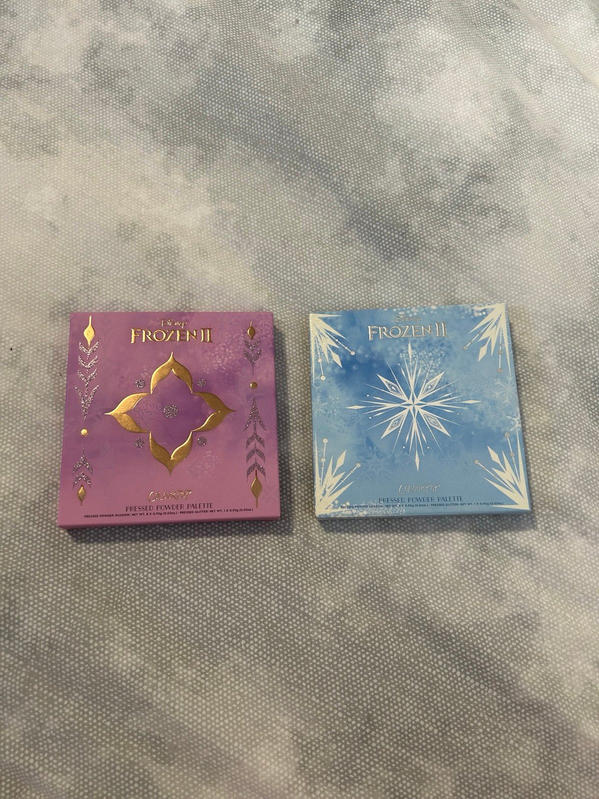 Colourpop Frozen II Anna and Elsa palette bundle BNIB