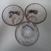 Nescafe Cafe Viet juice tumbler glass 3.7 Motorcycle Set 3 clear black red NEW