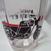 Nescafe Cafe Viet juice tumbler glass 3.7 Motorcycle Set 3 clear black red NEW