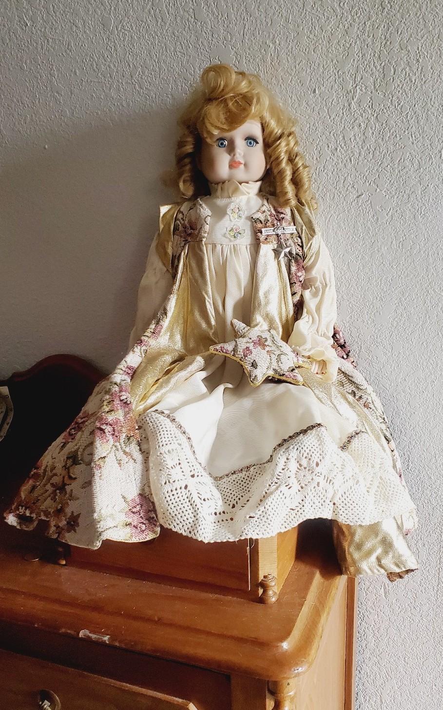 Bisque Porcelain Victorian Doll