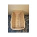 Vintage Longaberger Medium Gathering Basket with Swing Handles
