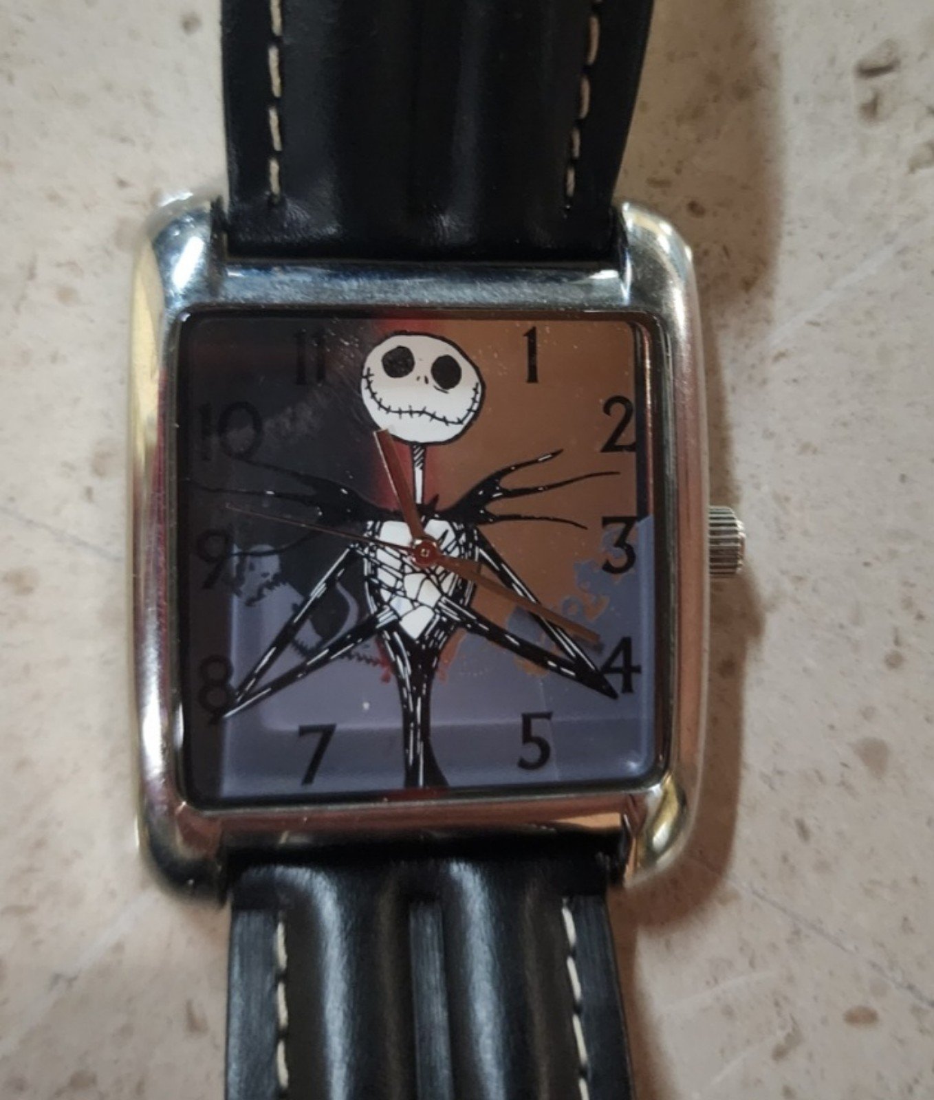 Disney Nightmare Before Christmas Jack Skellington Analog Wrist Watch