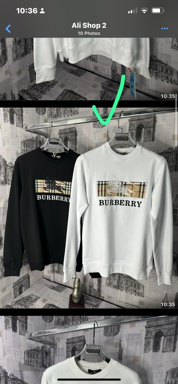 Men’s L/S Burberry