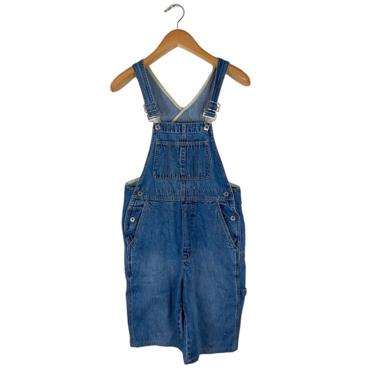 Vintage Y2K Gap Bib Carpenter Shorts Overalls