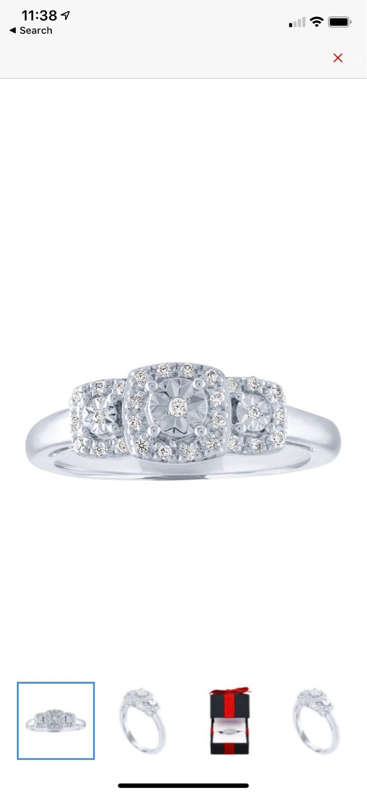 Diamond Ring Size 7