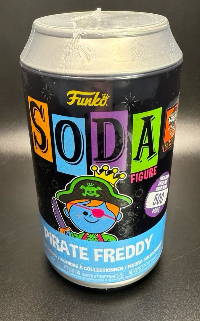 Funko Soda Pop! Fundays Funtastic Voyage Box of Fun 2024 Pirate Freddy 500pc