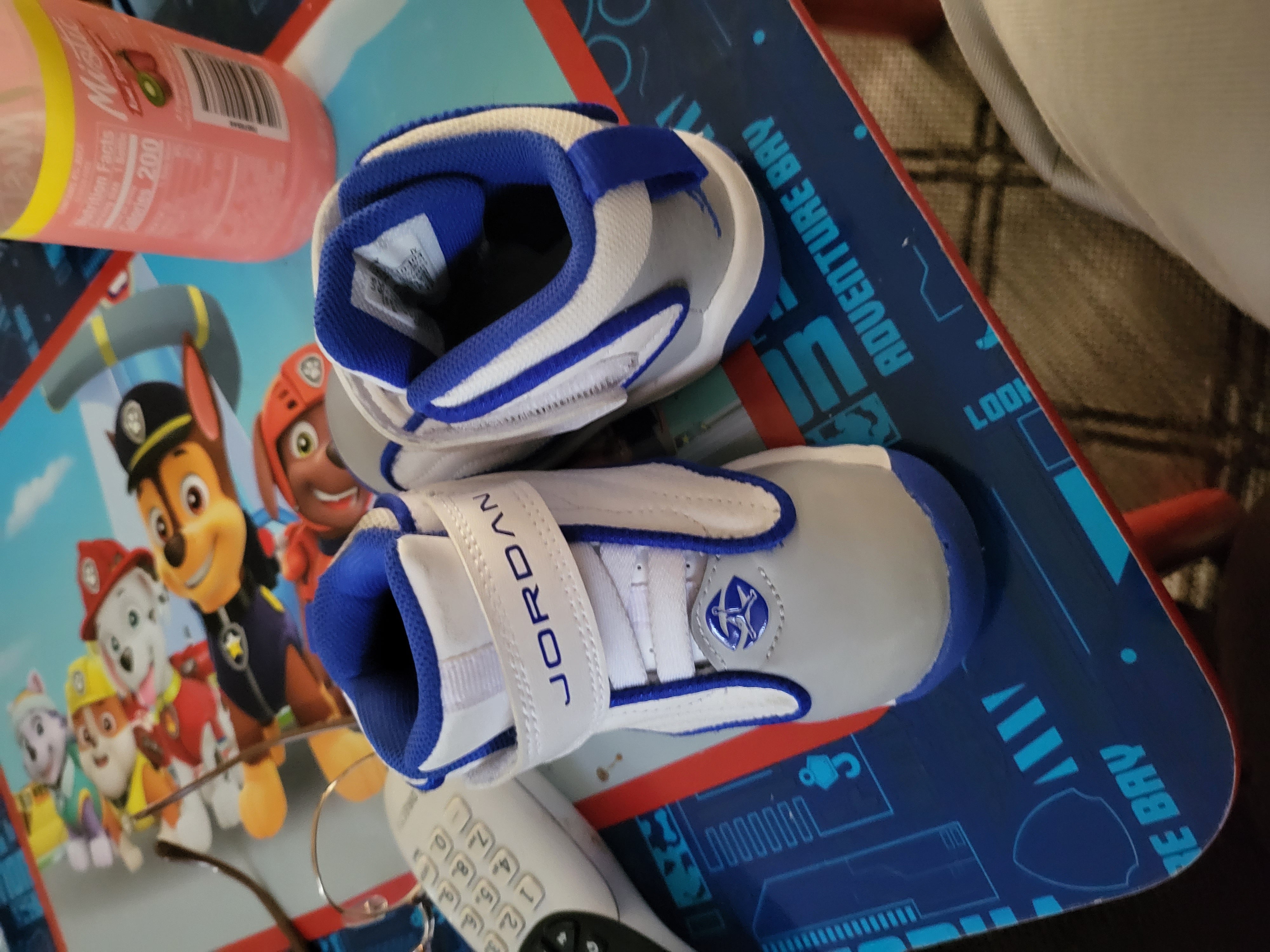 6c little boy shoes.. and Burberry small