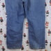 Y2K Riggs Workwear by Wrangler dura smiled Med wash loose fit tapered jeans42/32