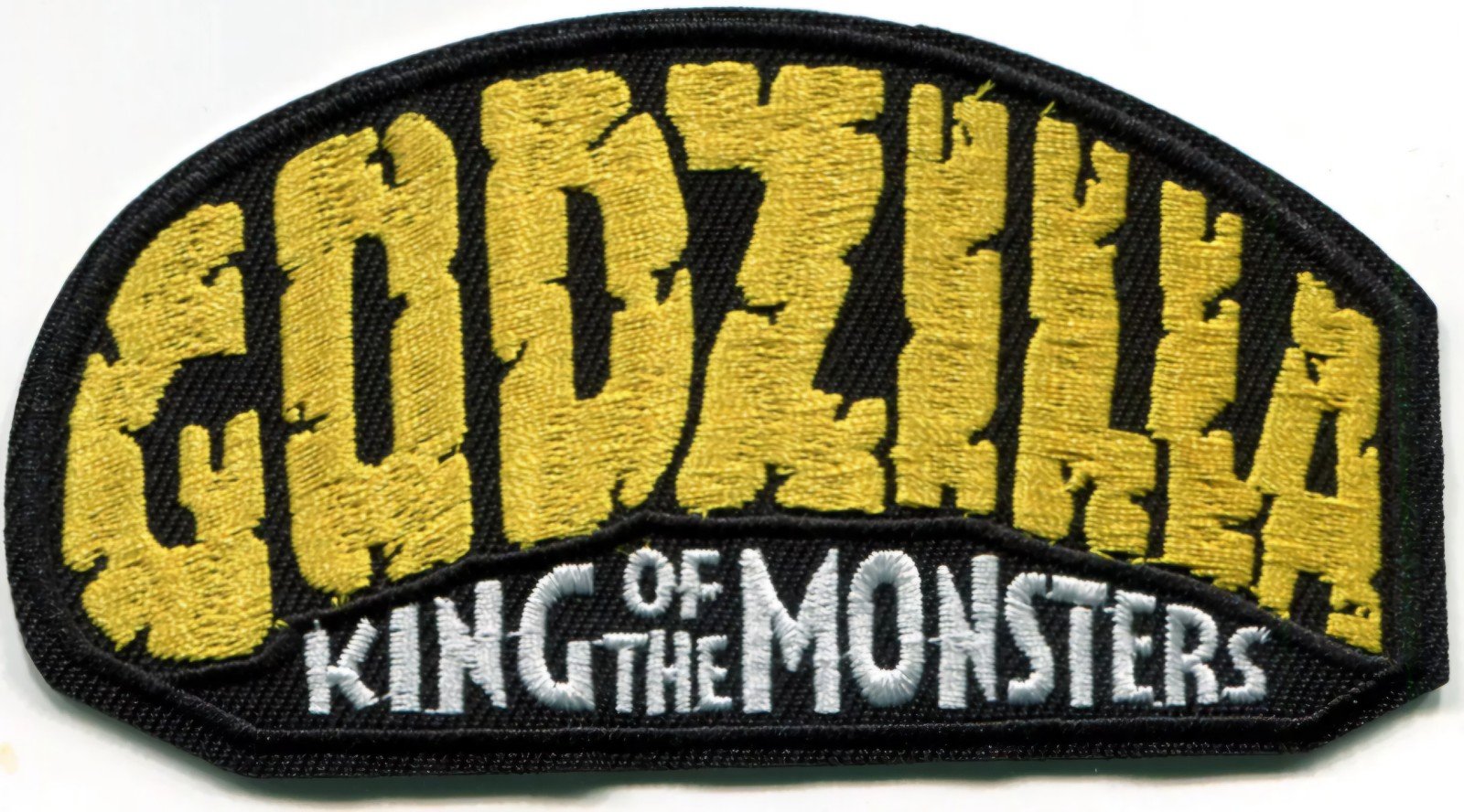 Godzilla King of the Monsters embroidered Iron on patch 6 ct.