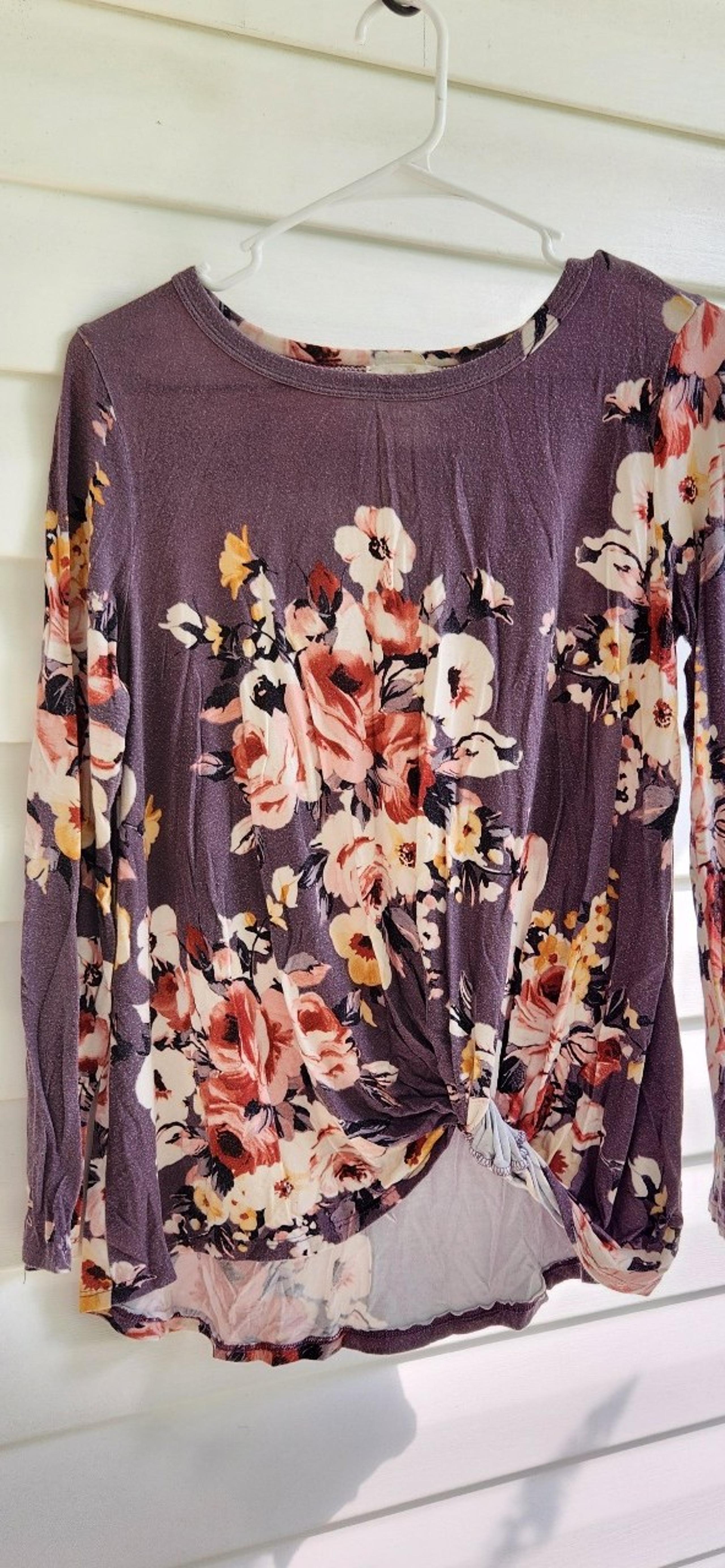 ODDY Floral Knit Longsleeved T-shirt