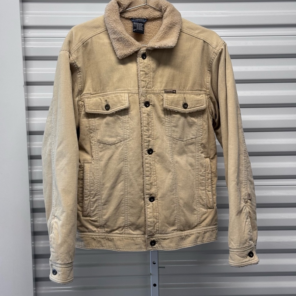 Ezekiel Corduroy Jacket Men's Size M Beige