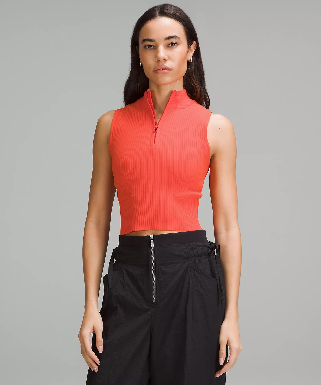 Lululemon Open Back Half-Zip Sweater