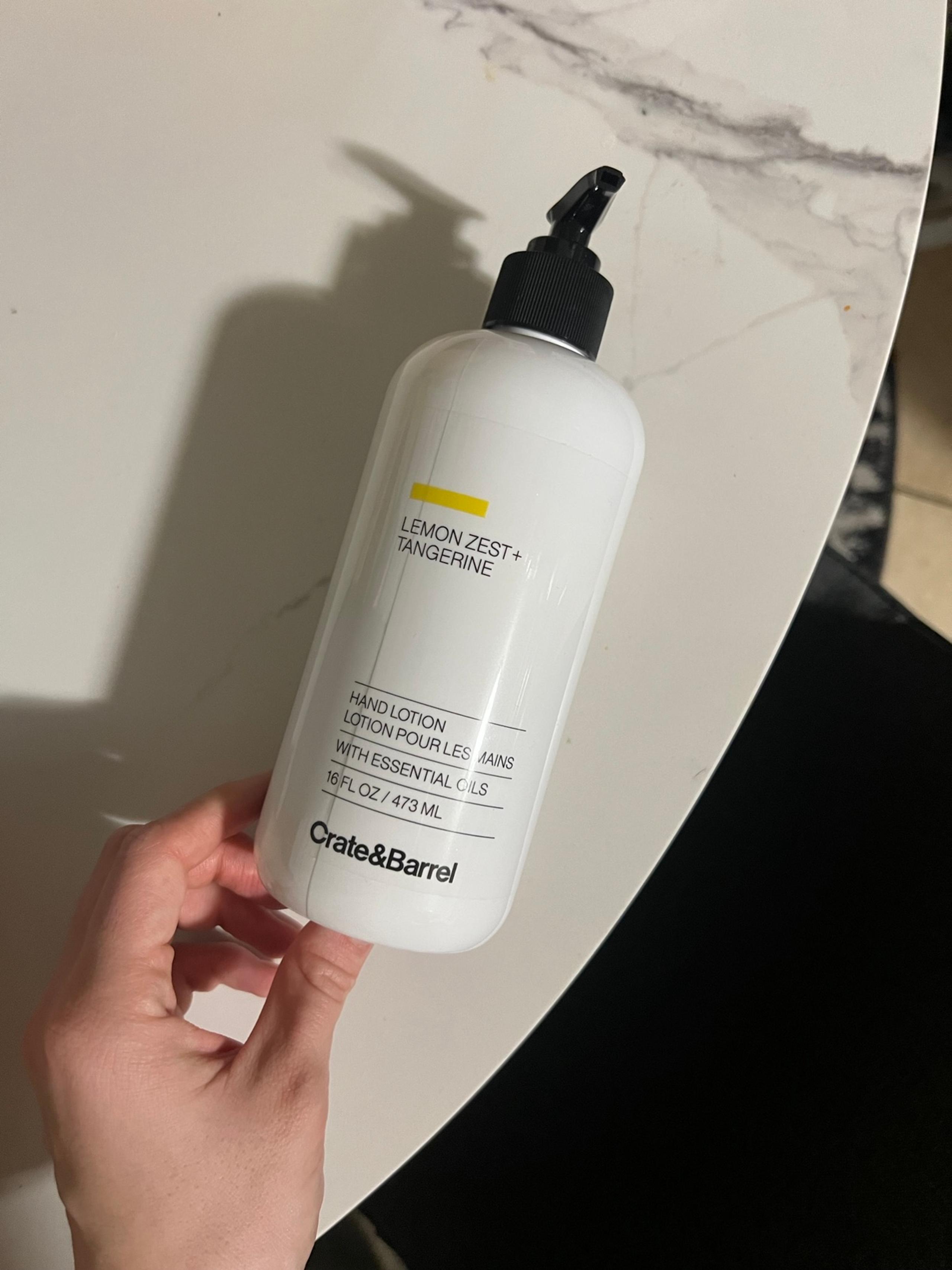 Crate & Barrel Hand Lotion