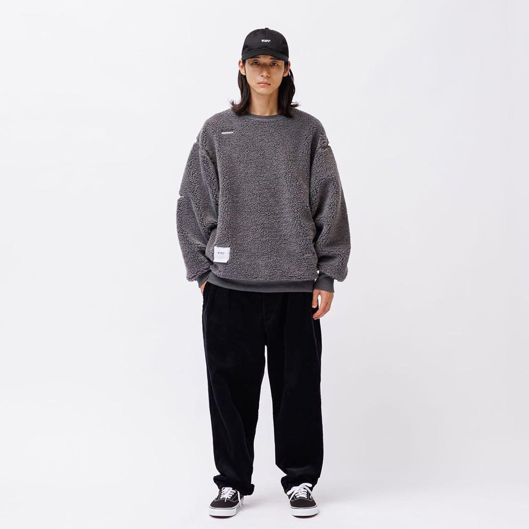 WTAPS 2024FW BC SWEATER POAC GRAY XLサイズ