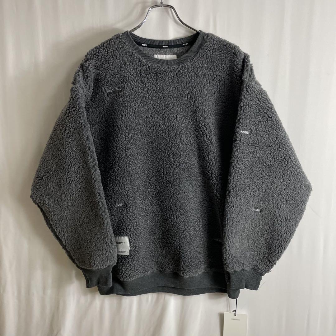 WTAPS 2024FW BC SWEATER POAC GRAY XL size