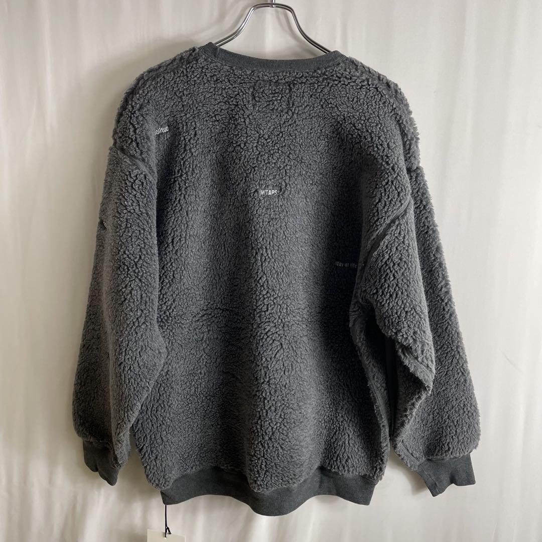 WTAPS 2024FW BC SWEATER POAC GRAY XL size