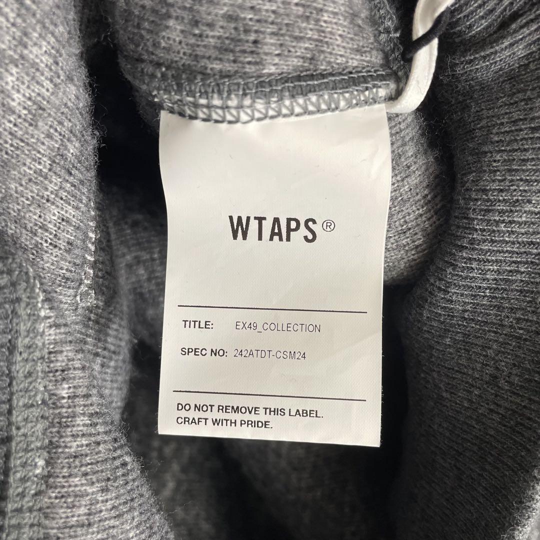 WTAPS 2024FW BC SWEATER POAC GRAY XL size