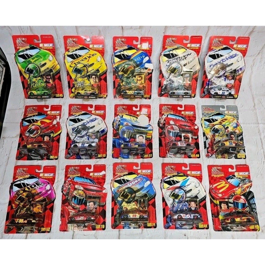 Lot of 15 Nascar 1999 Racing Champions The Originals 1/64 Diecast Cars Read